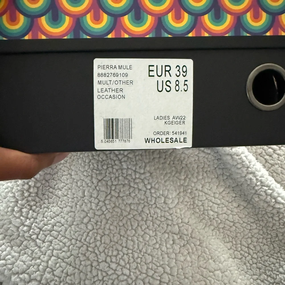 Kurt Geiger Women's Multicolor Strappy Heels - Picture 7 of 7